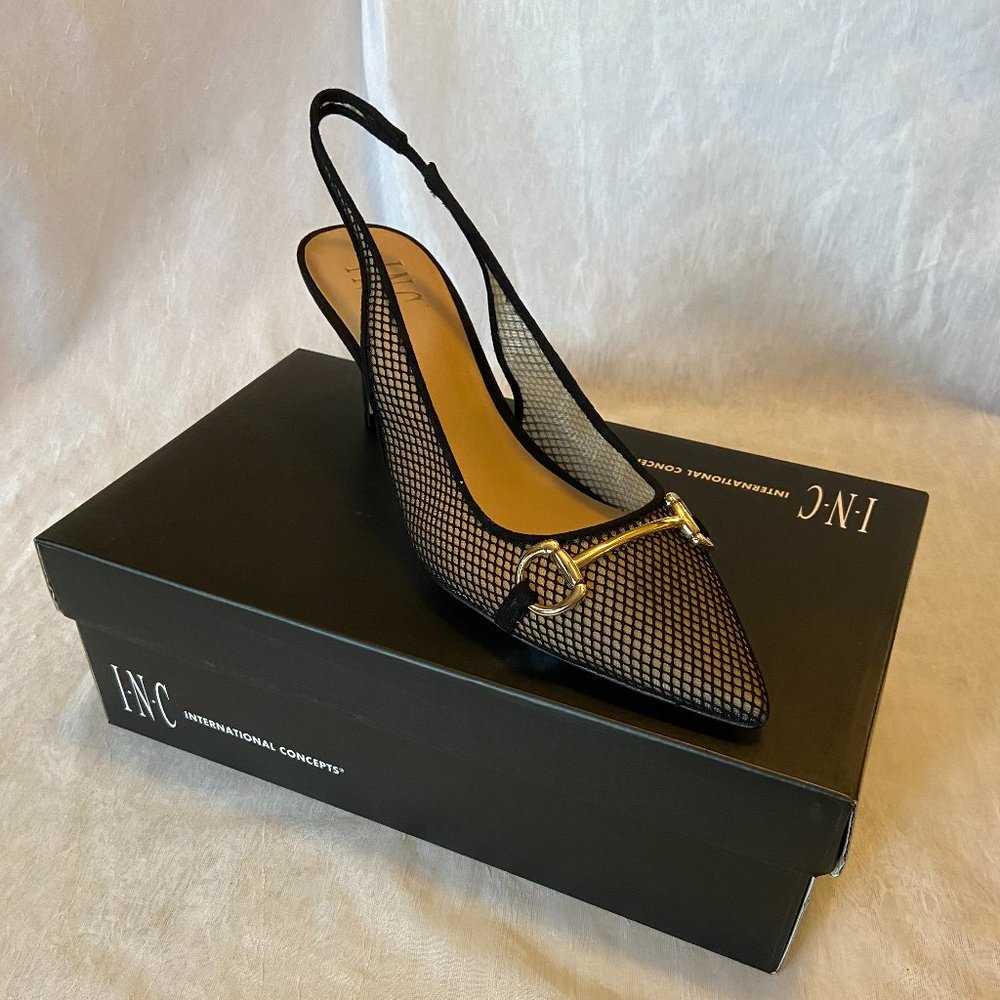 International Concepts Carynn Women's Pointed Toe Slip On Evening Heels